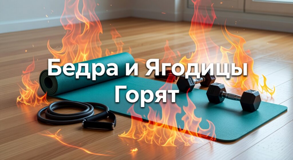 тренировка для бедер дома — БЕДРА И ГАЛИФЕ БУДУТ ГОРЕТЬ 🔥 9 минут жгучая тренировка дома для худых ног | #ПУЛЬСЖЖЕНИЕ