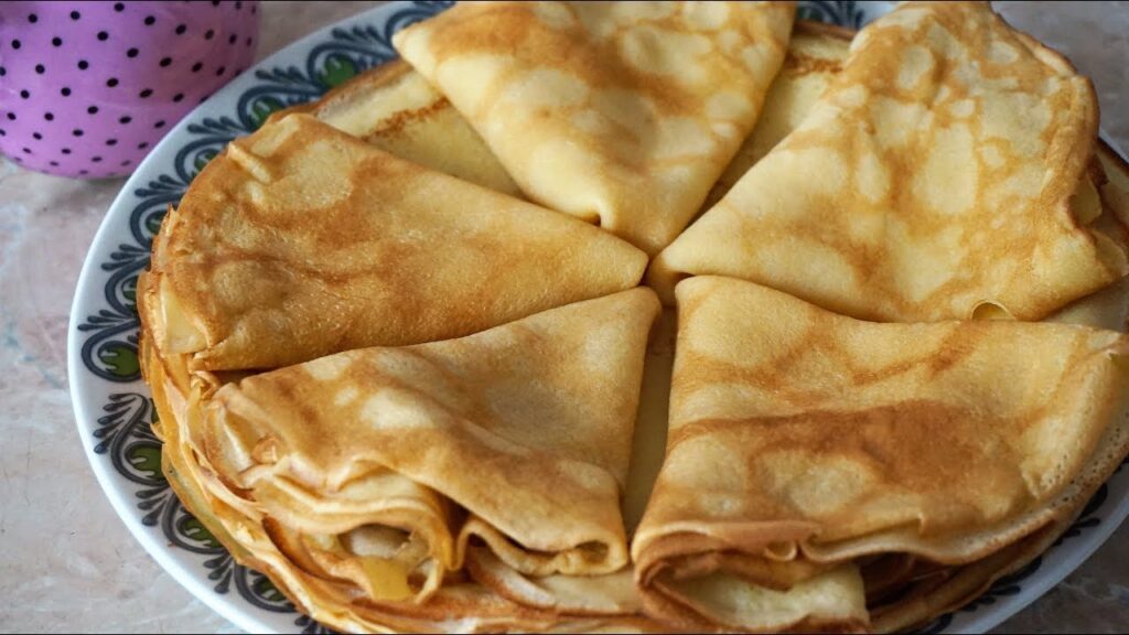 тонкие блинчики на молоке — БЛИНЫ бабушкины, тонкие блинчики на молоке получаются всегда!