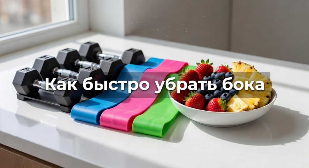 как быстро убрать бока — Как быстро убрать бока.