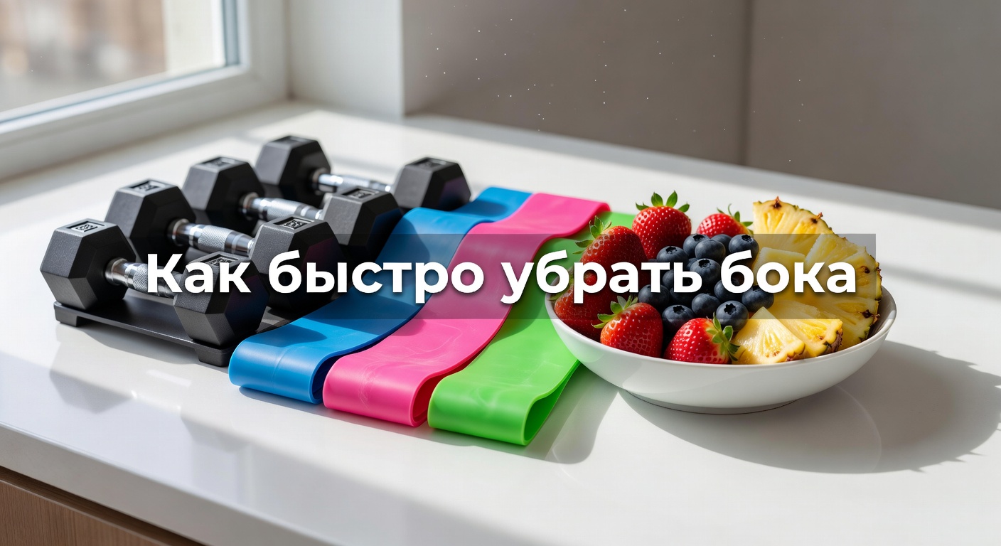 как быстро убрать бока — Как быстро убрать бока.