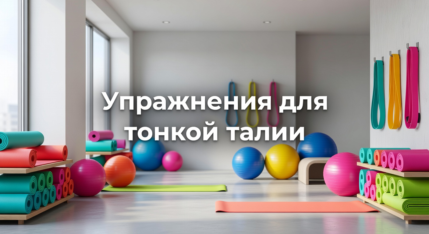 упражнения для тонкой талии — Как убрать бока || Упражнения для тонкой талии