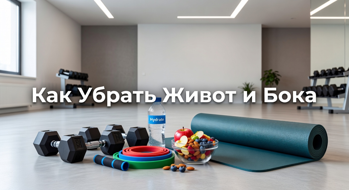 убрать живот и бока — Как УБРАТЬ ЖИВОТ и БОКА быстро и эффективно!