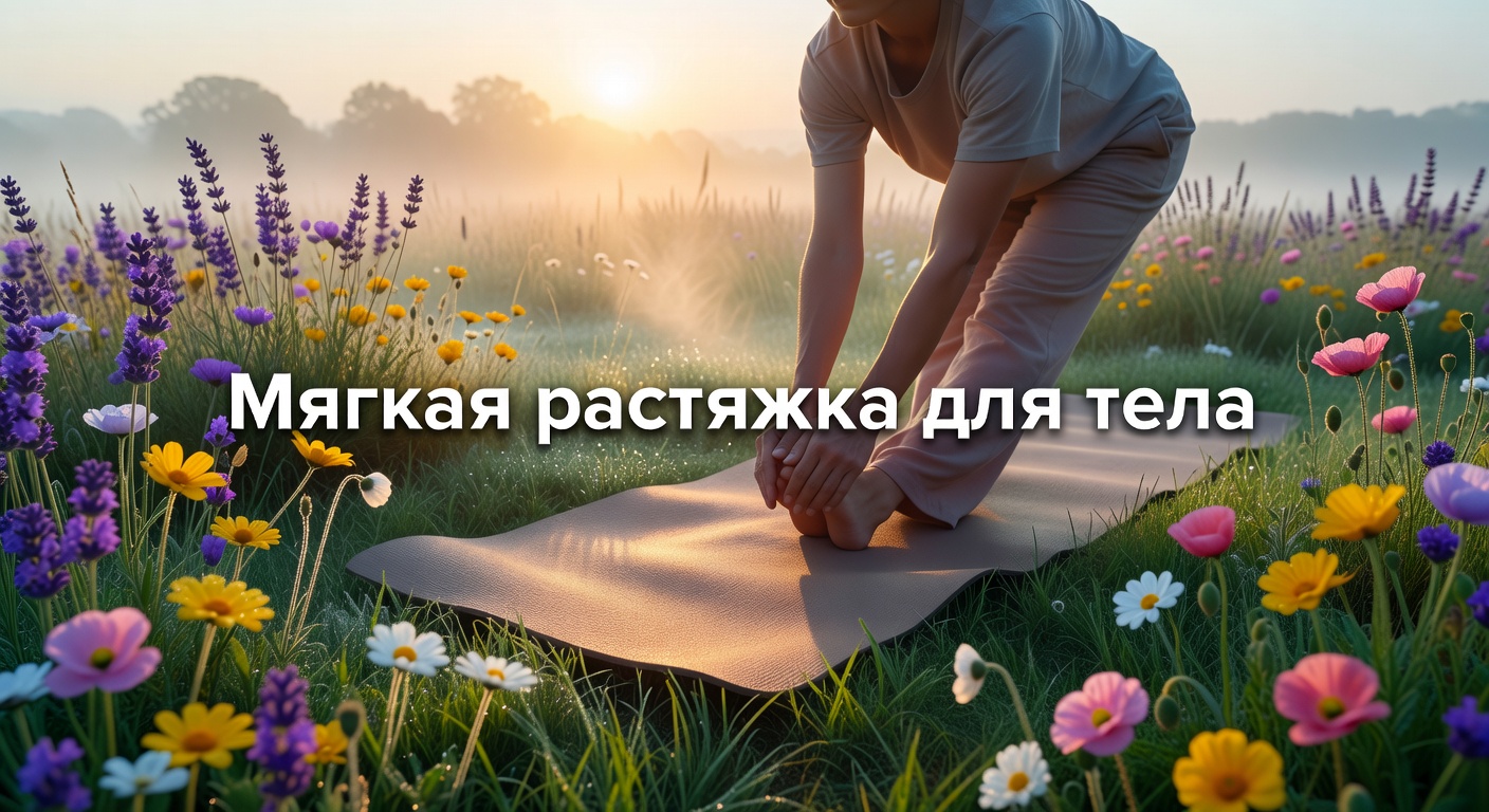мягкая растяжка на все тело — МЯГКАЯ РАСТЯЖКА НА ВСЕ ТЕЛО. ежедневная разминка за 10 минут.