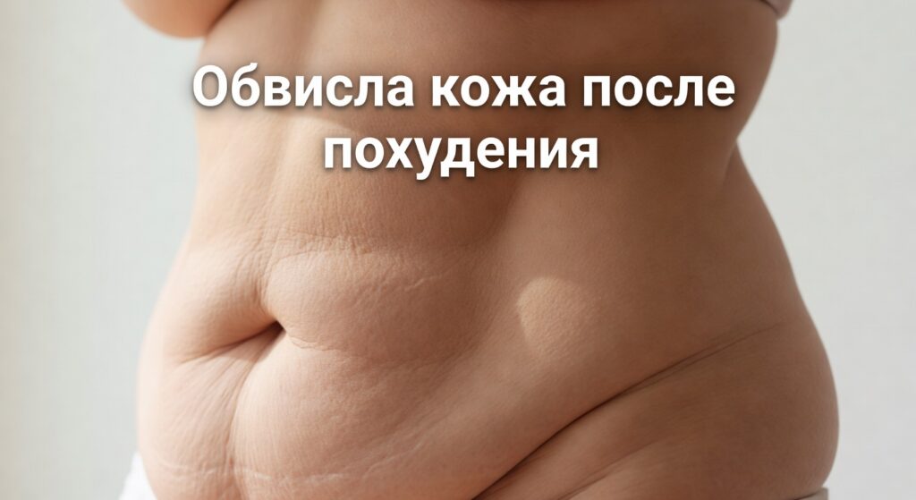 обвисшая кожа после похудения — Обвисла кожа после похудения - что делать?