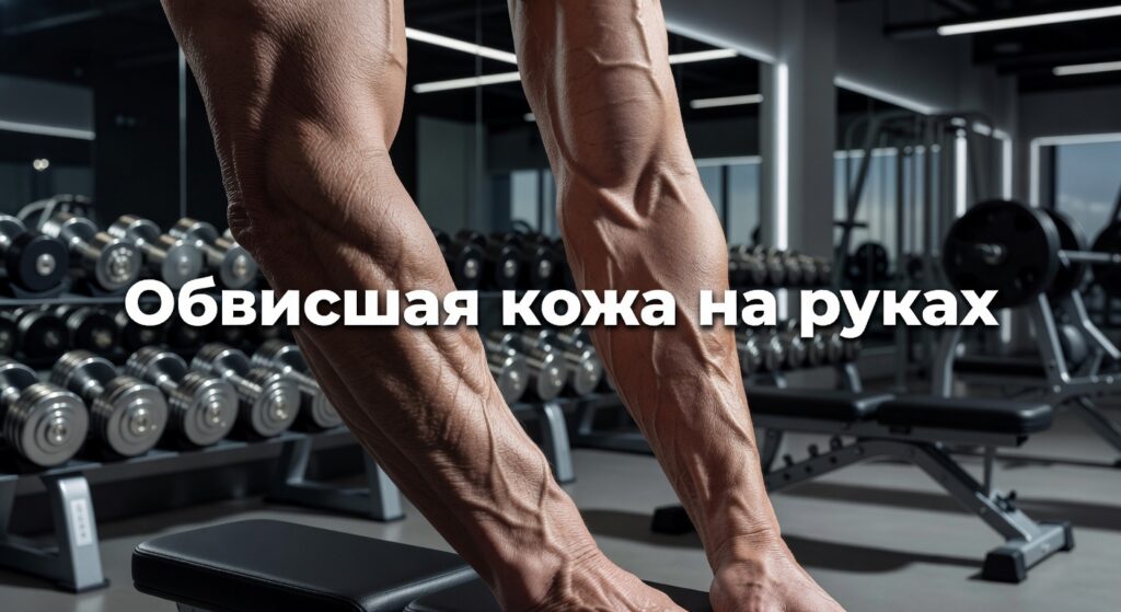 упражнения для похудения рук — Обвисшая кожа на руках, дряблость и всё из-за ЭТОЙ мышцы | ТОП 4 упражнения для похудения рук