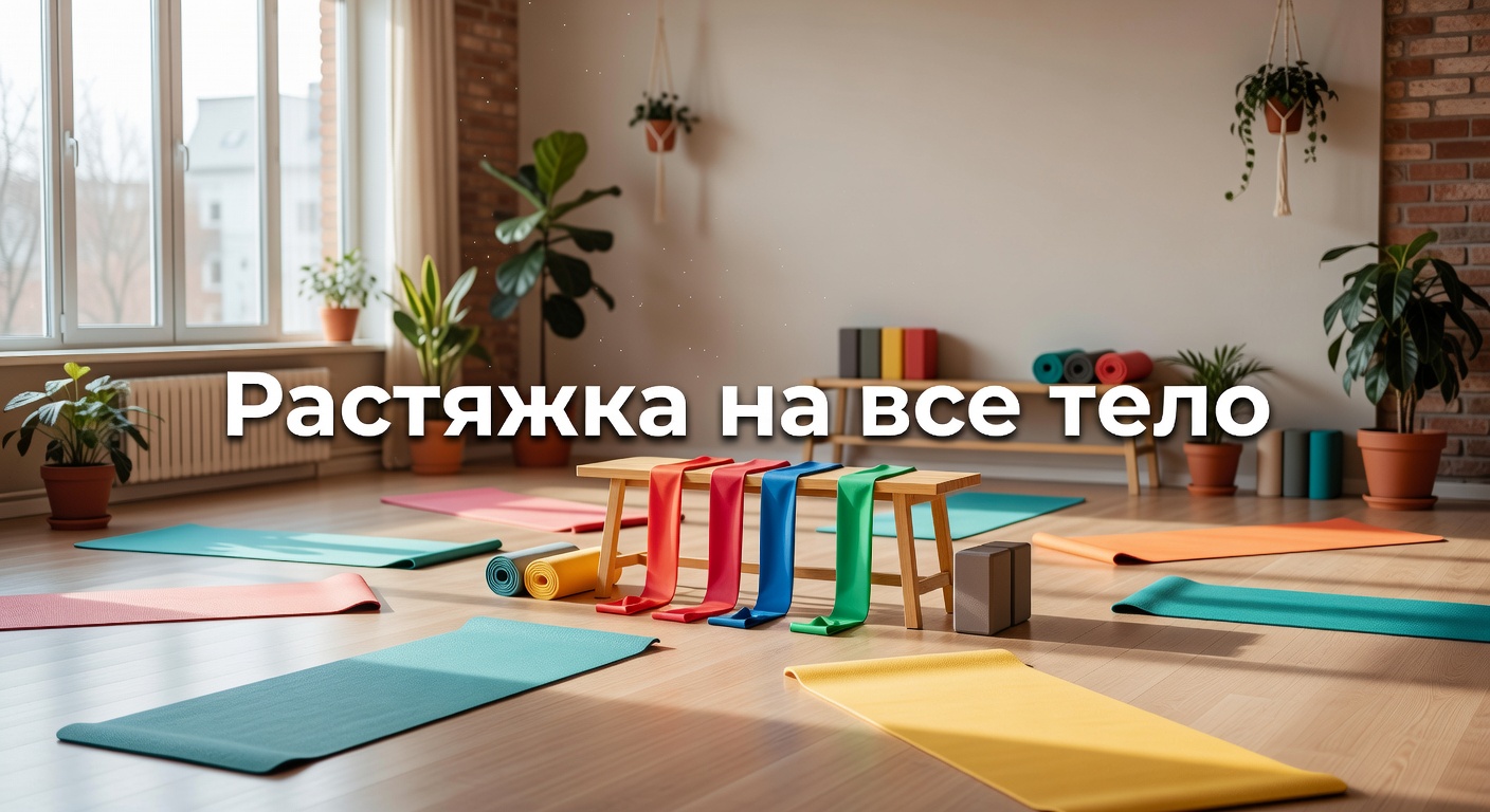 растяжка на все тело — РАСТЯЖКА НА ВСЕ ТЕЛО: Гибкое тело без зажимов за 9 минут
