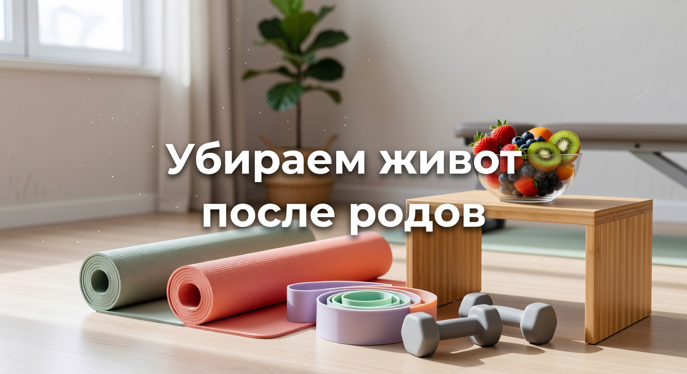убираем живот после родов — Убираем ЖИВОТ после РОДОВ, *когда бы они ни были
