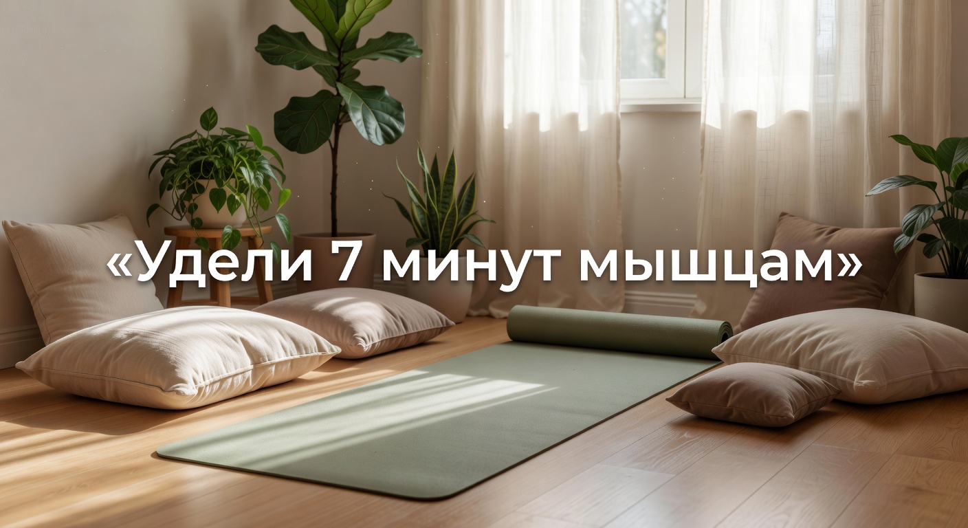 расслабляющая растяжка дома — "Удели 7 минут своим мышцам!" 🙏 Любимая расслябляющая растяжка на всё тело дома *подходит начинающим
