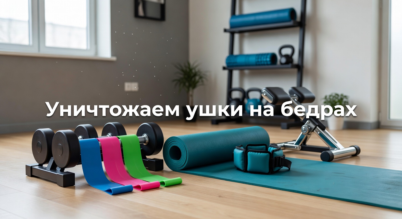 Ушки галифе на бедрах — УНИЧТОЖАЕМ УШКИ (ГАЛИФЕ) НА БЕДРАХ ЗА 10 МИНУТ ДОМА.