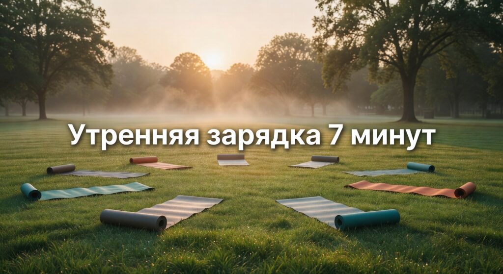утренняя зарядка 7 минут — Утренняя зарядка 7 минут | Приятная растяжка на все тело