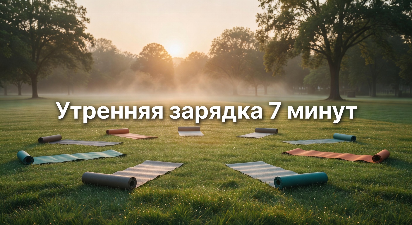 утренняя зарядка 7 минут — Утренняя зарядка 7 минут | Приятная растяжка на все тело