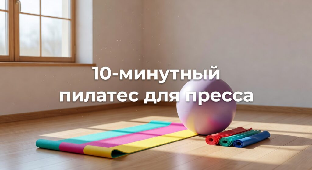 10 минут пилатеса для живота — 10MIN everyday pilates ab workout // small waist and flat stomach