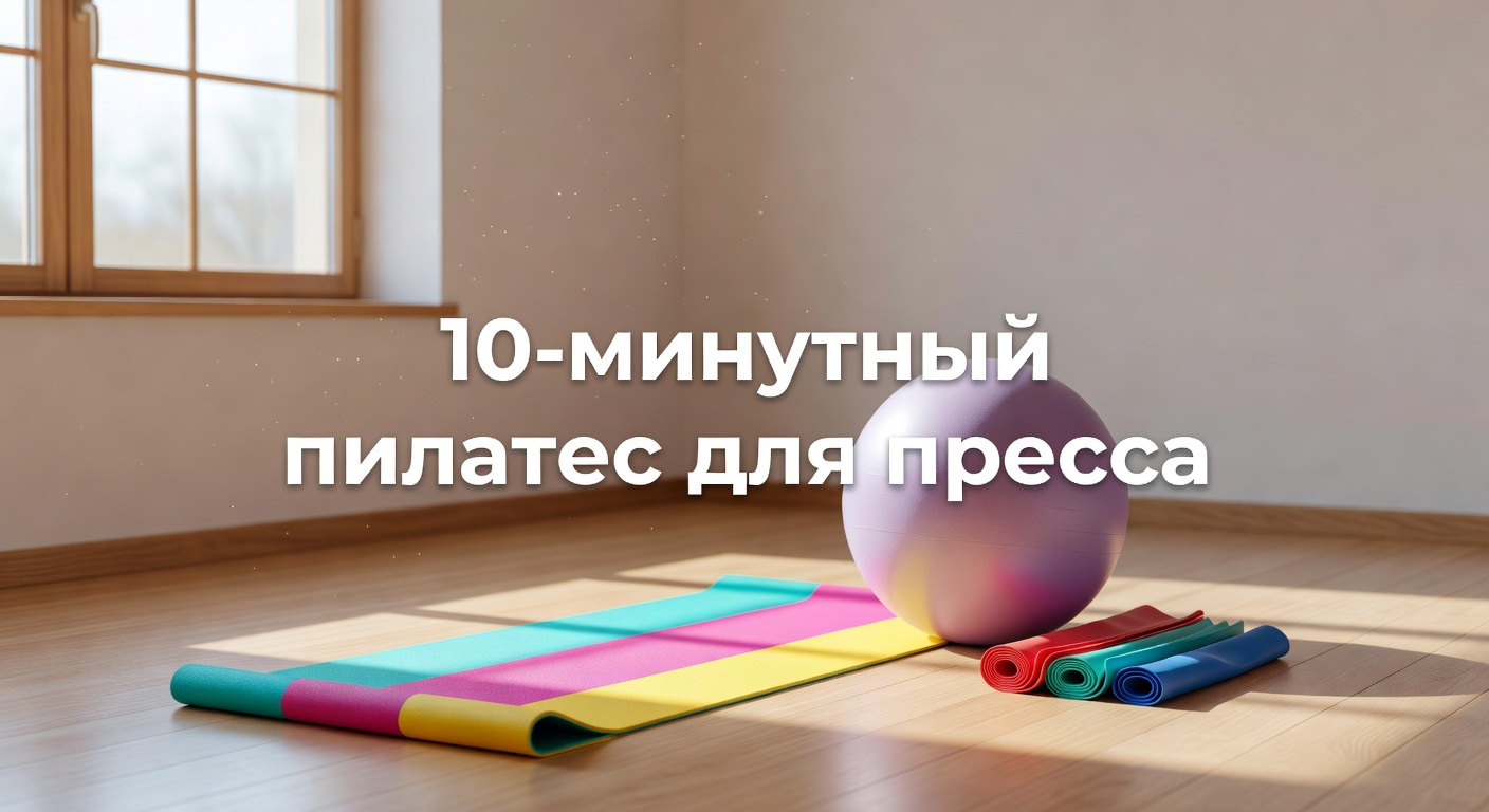 10 минут пилатеса для живота — 10MIN everyday pilates ab workout // small waist and flat stomach