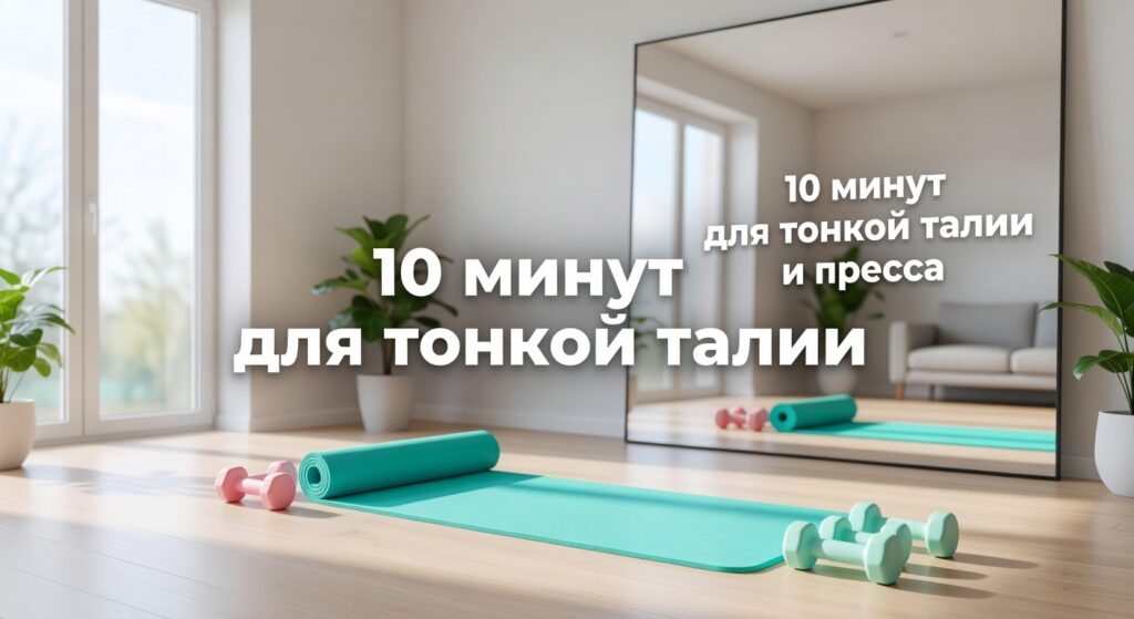 тренировка для талии и пресса — 10MIN TINY WAIST & ABS // FLAT STOMACH & SMALL WAIST// WORKOUT AT HOME