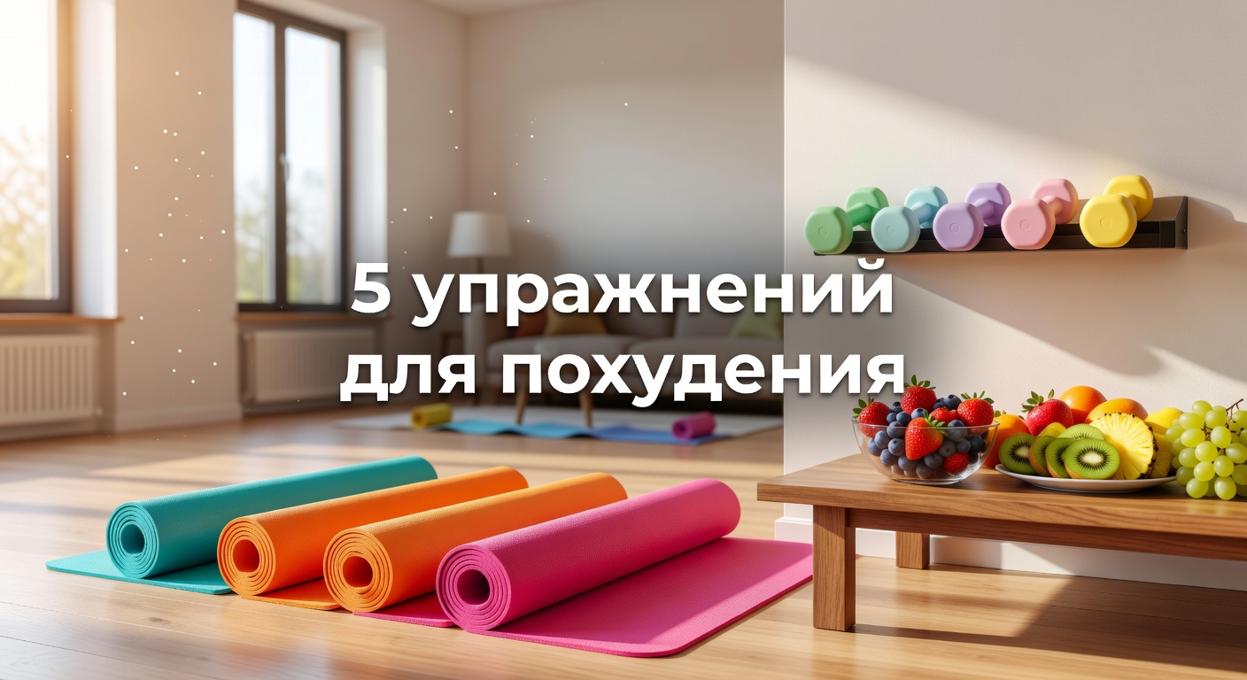 упражнения для похудения дома — 5 простых упражнений для похудения дома! -10 КГ за 7 ДНЕЙ