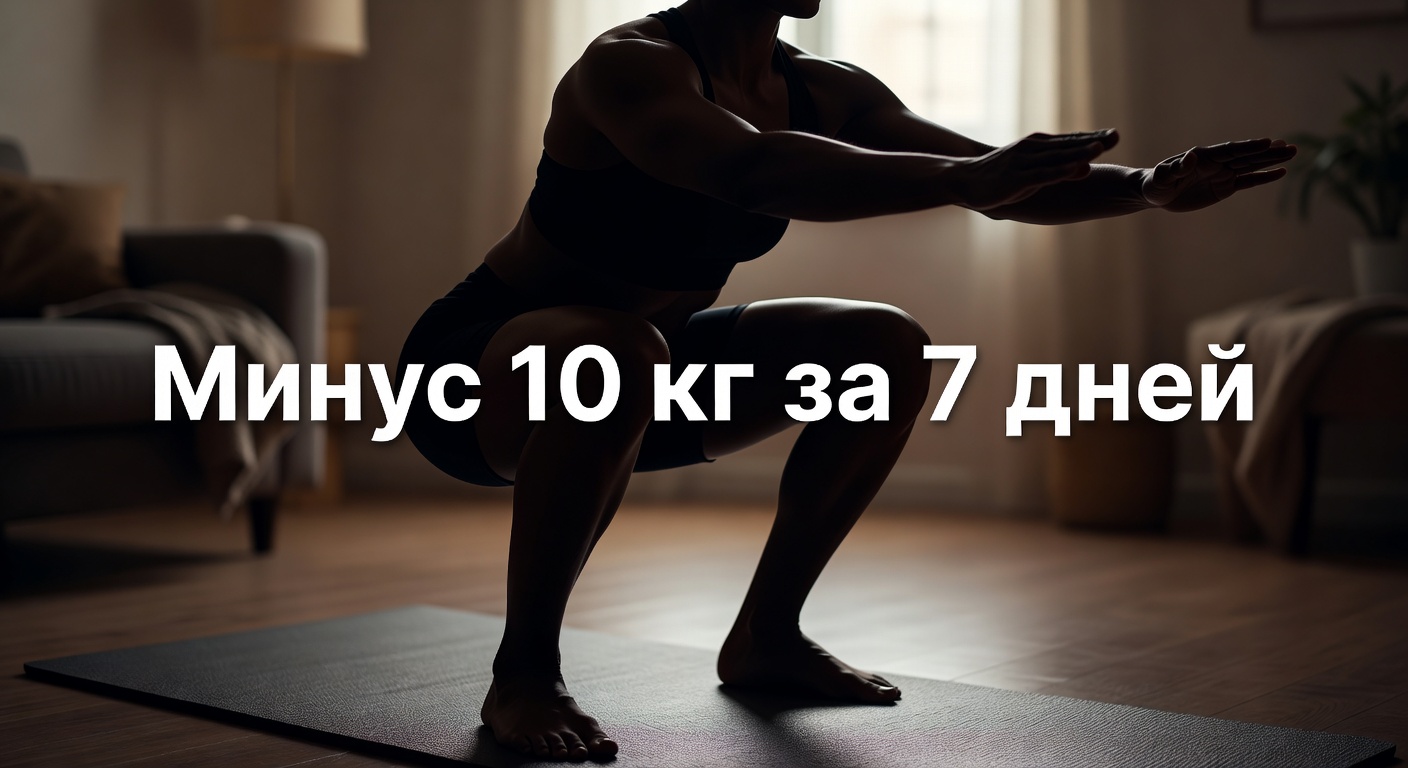 упражнения для похудения дома — 5 простых упражнений для похудения дома! -10 КГ за 7 ДНЕЙ 2