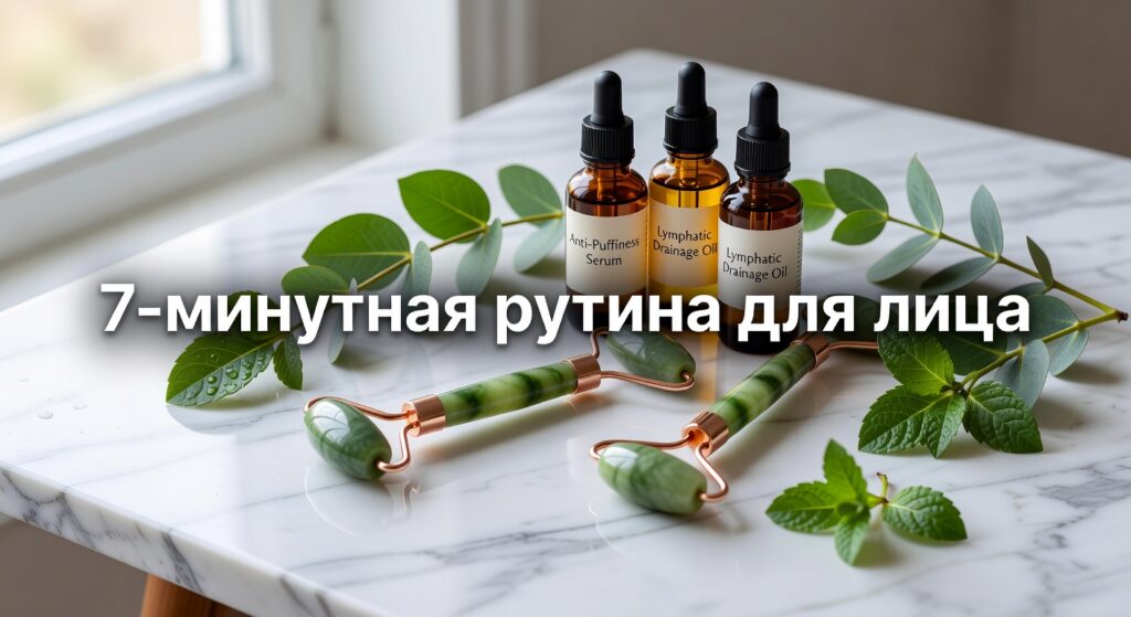 рутина для уменьшения жира на лице — 7-minute routine to reduce facial fat and puffiness ✨ Create a small face and V-line