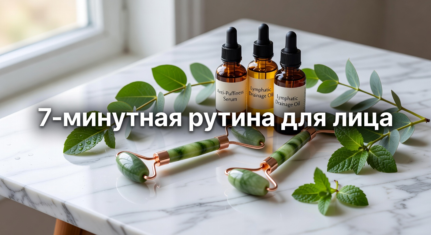 рутина для уменьшения жира на лице — 7-minute routine to reduce facial fat and puffiness ✨ Create a small face and V-line