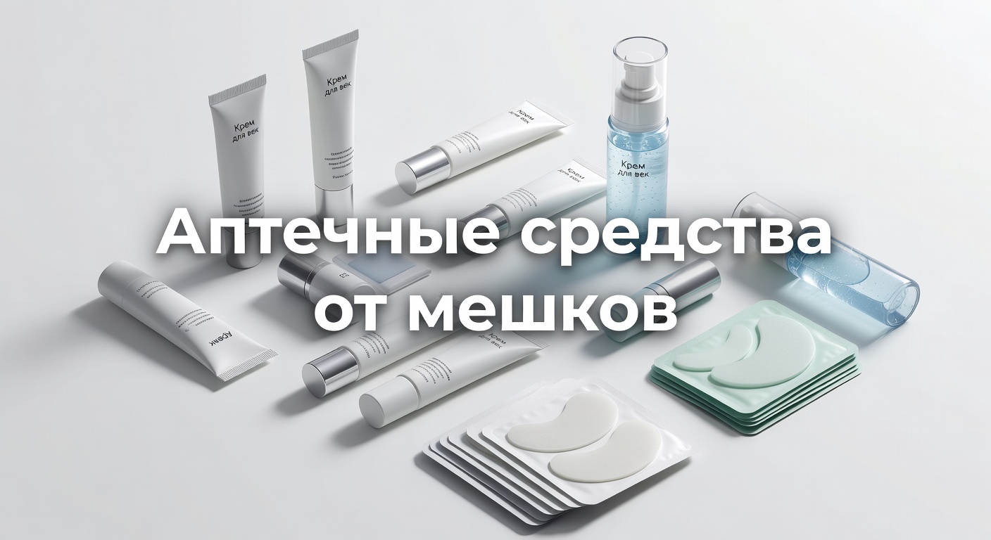 аптечные средства от мешков — Аптечные средства ОТ МЕШКОВ ПОД ГЛАЗАМИ.