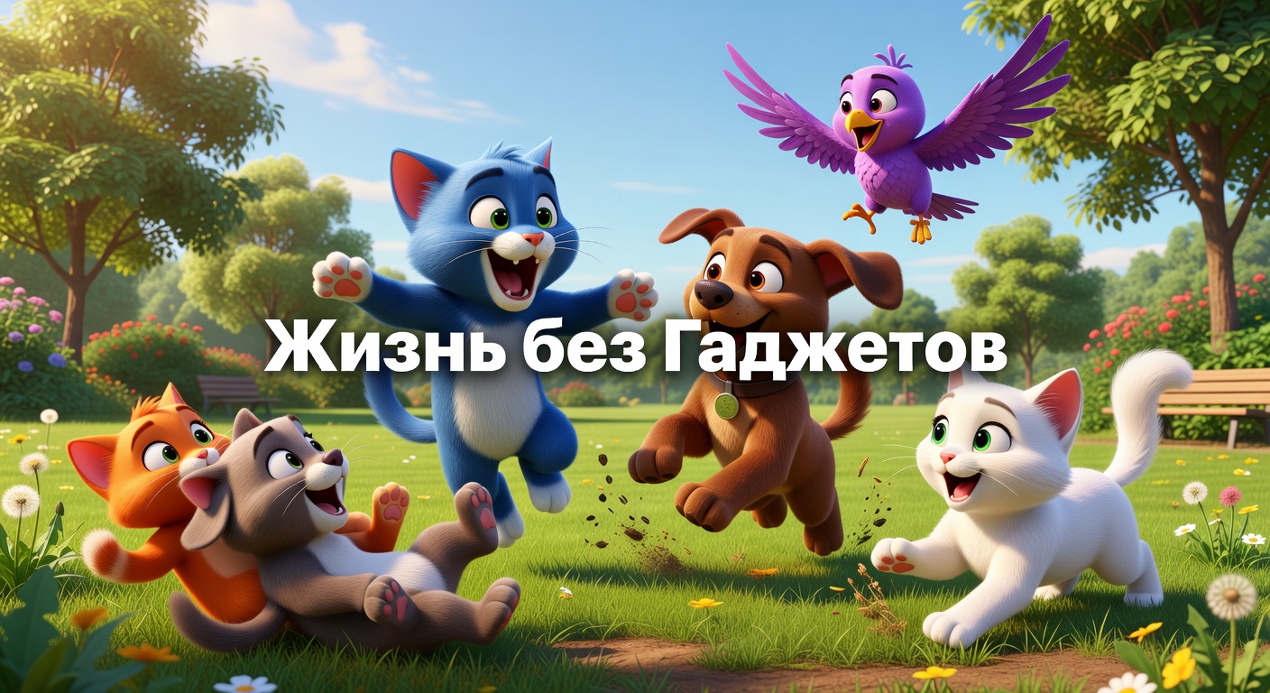 цифровой детокс — Ben’s Digital Detox - Talking Tom & Friends | Season 4 Episode 4 2