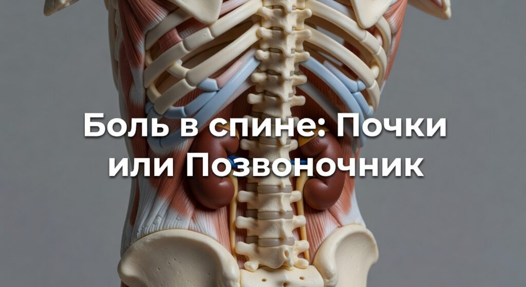 боль в спине почки — Боль в спине: почки или позвоночник? Отличия Доктор Лисенкова