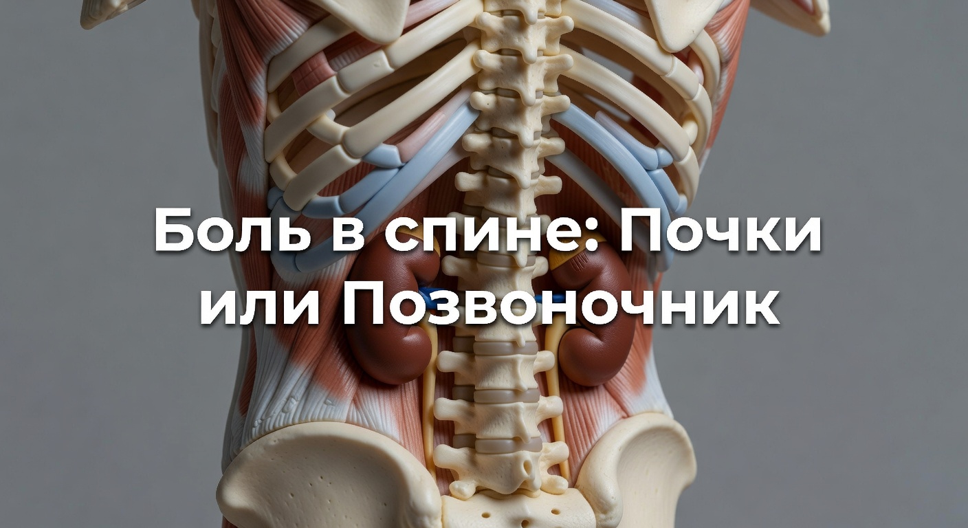 боль в спине почки — Боль в спине: почки или позвоночник? Отличия Доктор Лисенкова