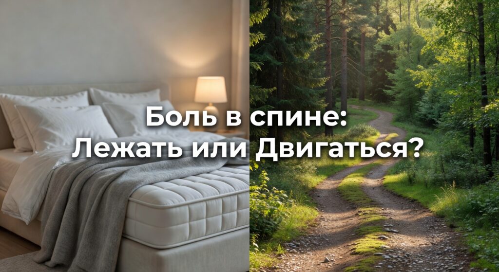 Боль в спине лечение — Что делать при боли в спине? Лежать или двигаться? / Доктор Виктор