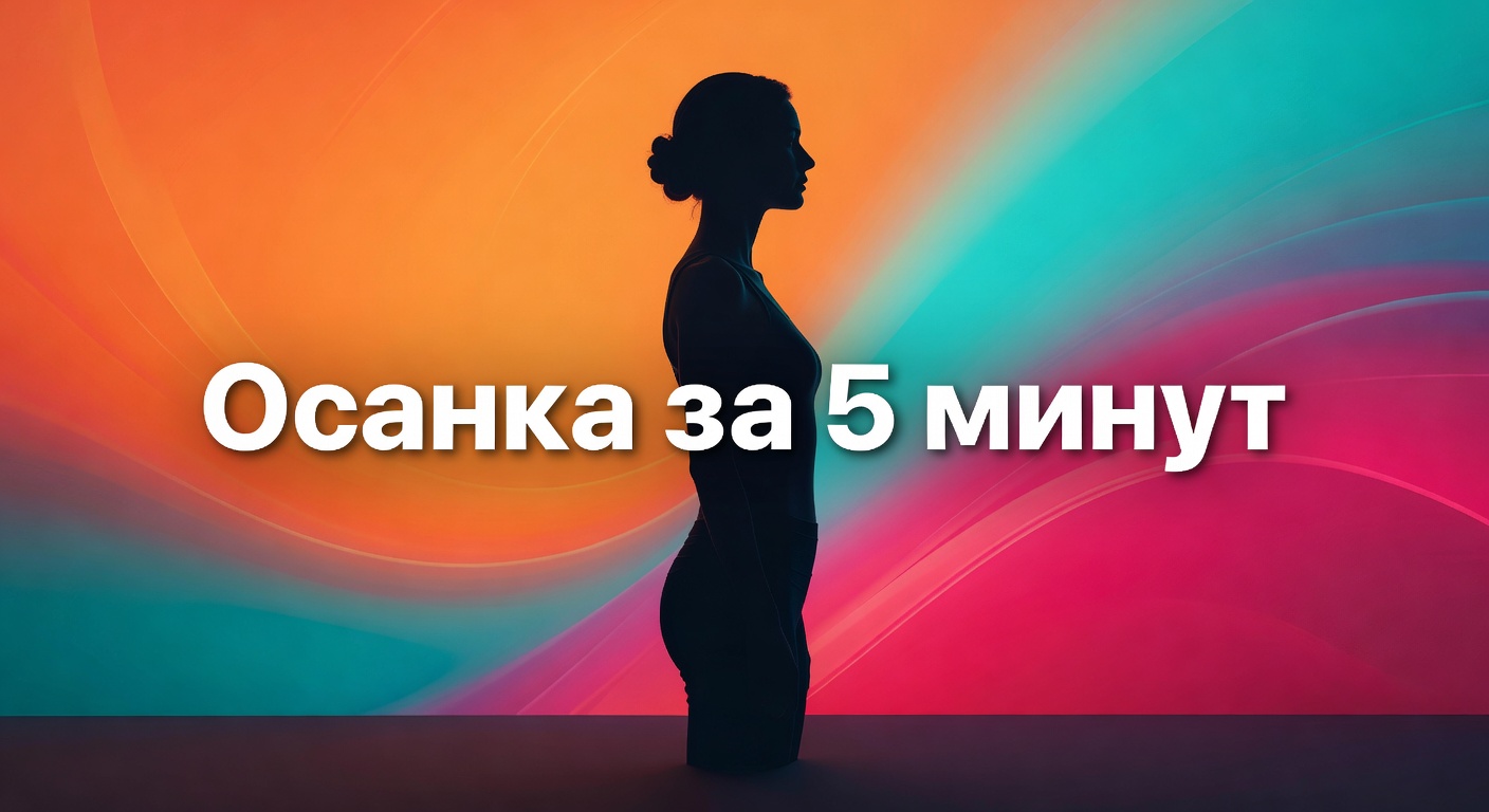 осанка за 5 минут — Делай КАЖДЫЙ ДЕНЬ! ОСАНКА за 5 минут!
