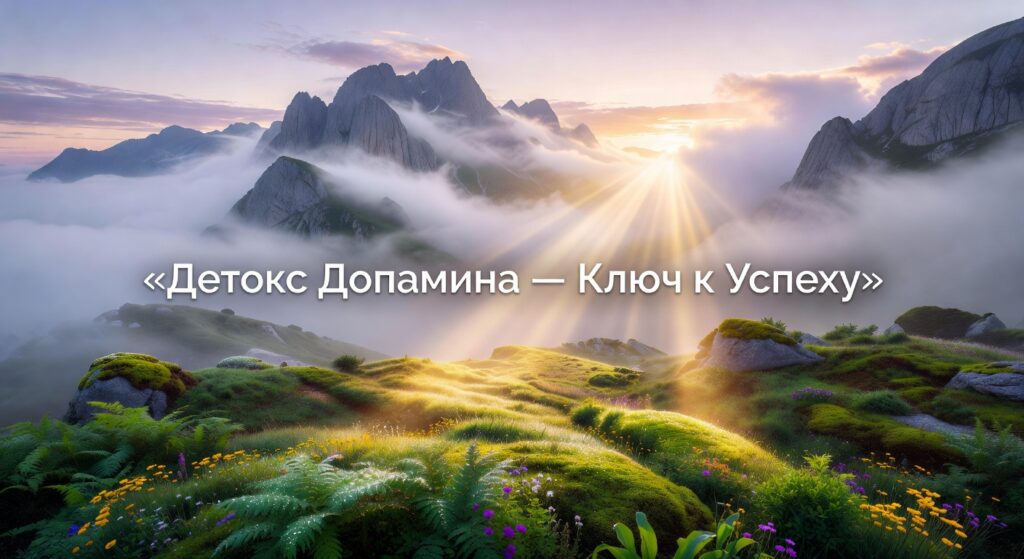 допаминовый детокс для успеха — Dopamine Detox is a Cheat Code to Success