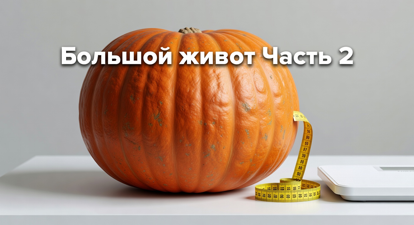 Большой живот при малом питании — Ем мало, но поправляюсь. Часть 2. Большой живот. 2