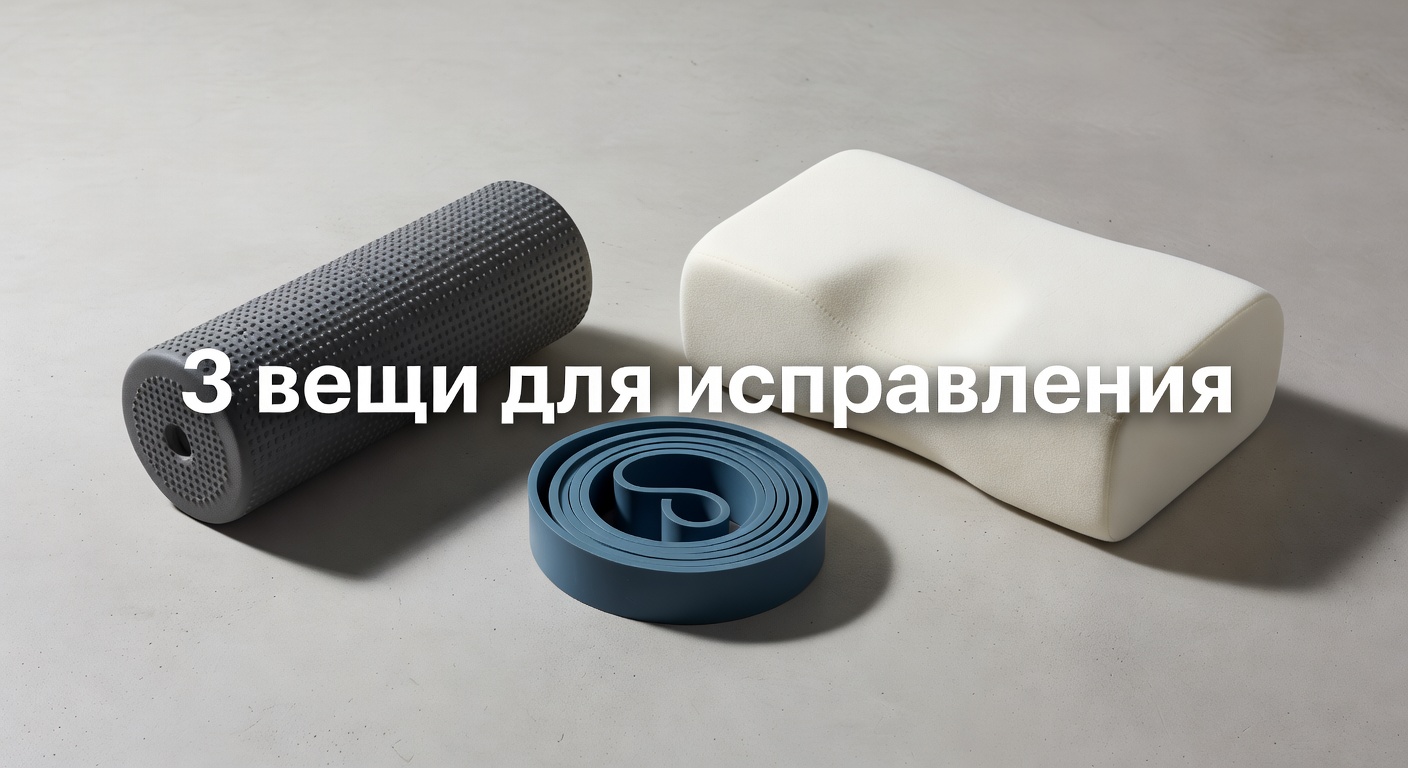 исправление искривления шейного отдела — Эти 3 вещи помогут исправить искривление шейного отдела🙌 2