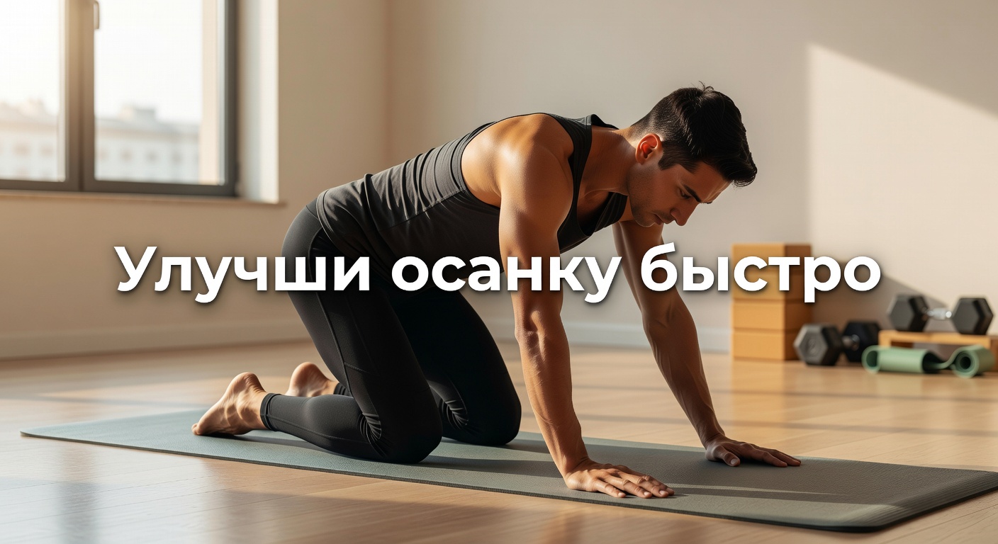 упражнения для спины осанки — FIX & SLIM YOUR BACK + BETTER POSTURE in 10 minutes ~ Emi 2