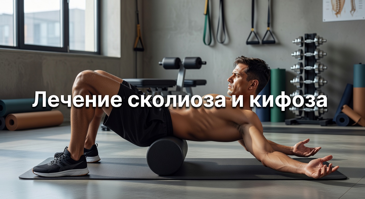 гимнастика для укрепления спины — Гимнастика для укрепления спины, № 3: лечение сколиоза, остеохондроза, кифоза. 2