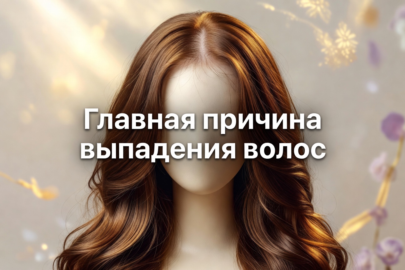 причины выпадения волос — Главная причина выпадения волос🙌