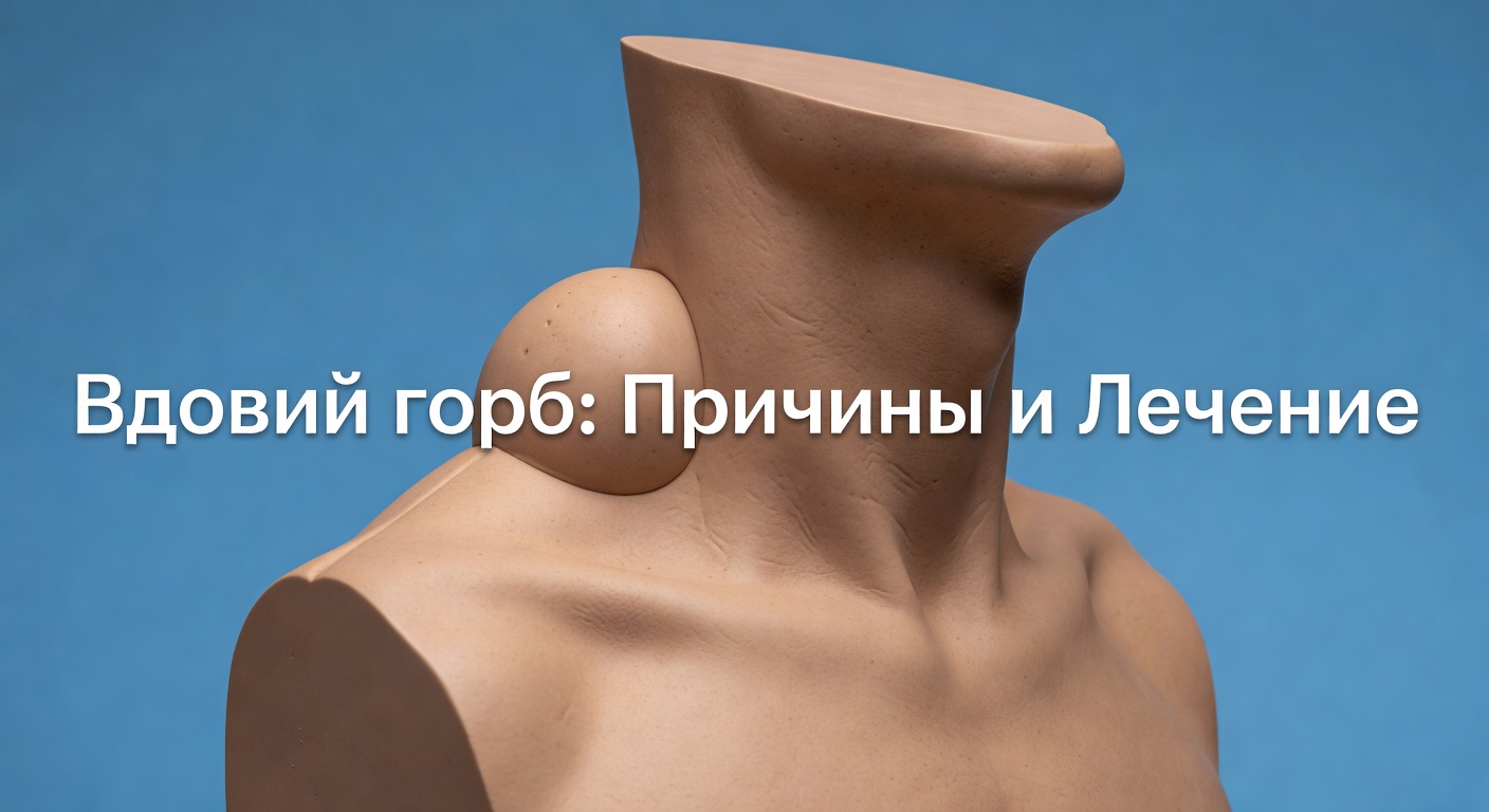 Причины вдового горба — Горб на шее. «Вдовий горб». Причины и лечение. Методы безопасного избавления от холки на шее.