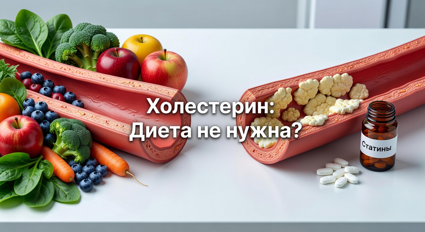 таблетки от холестерина — Холестерин: диета не нужна? Таблетки от холестерина - пить или нет.