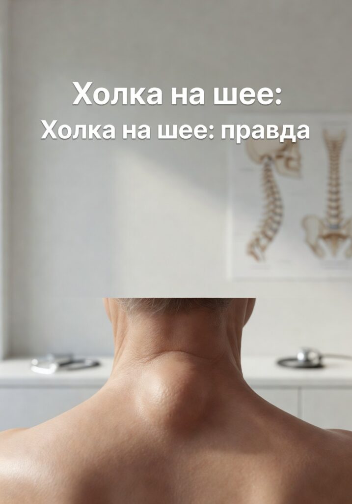 холка на шее — Холка на шее — это не возраст и не лишний вес. Что происходит в теле на самом деле.