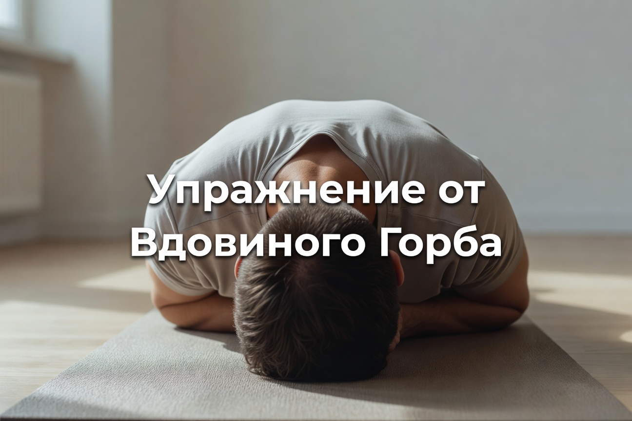 Холка на шее — Холка, шишка на шее уйдёт НАВСЕГДА! Простое упражнение уберет ВДОВИЙ ГОРБ! 2