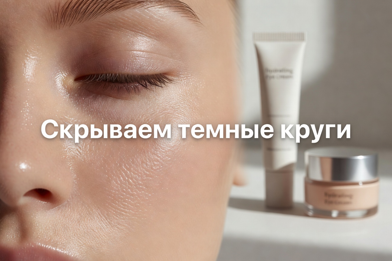 Скрыть тёмные круги под глазами — How to Cover Up Under Eye Dark Circles & Stop Concealer from Creasing in Wrinkles| NO FILTER!