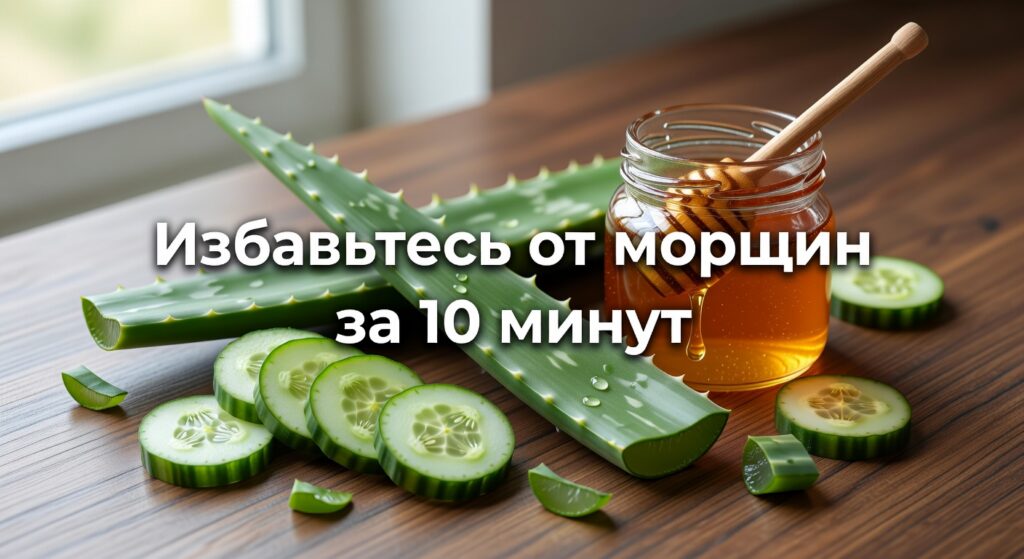 натуральная маска от морщин — Избавьтесь от морщин и мешков под глазами за 10 минут — натуральная маска своими руками