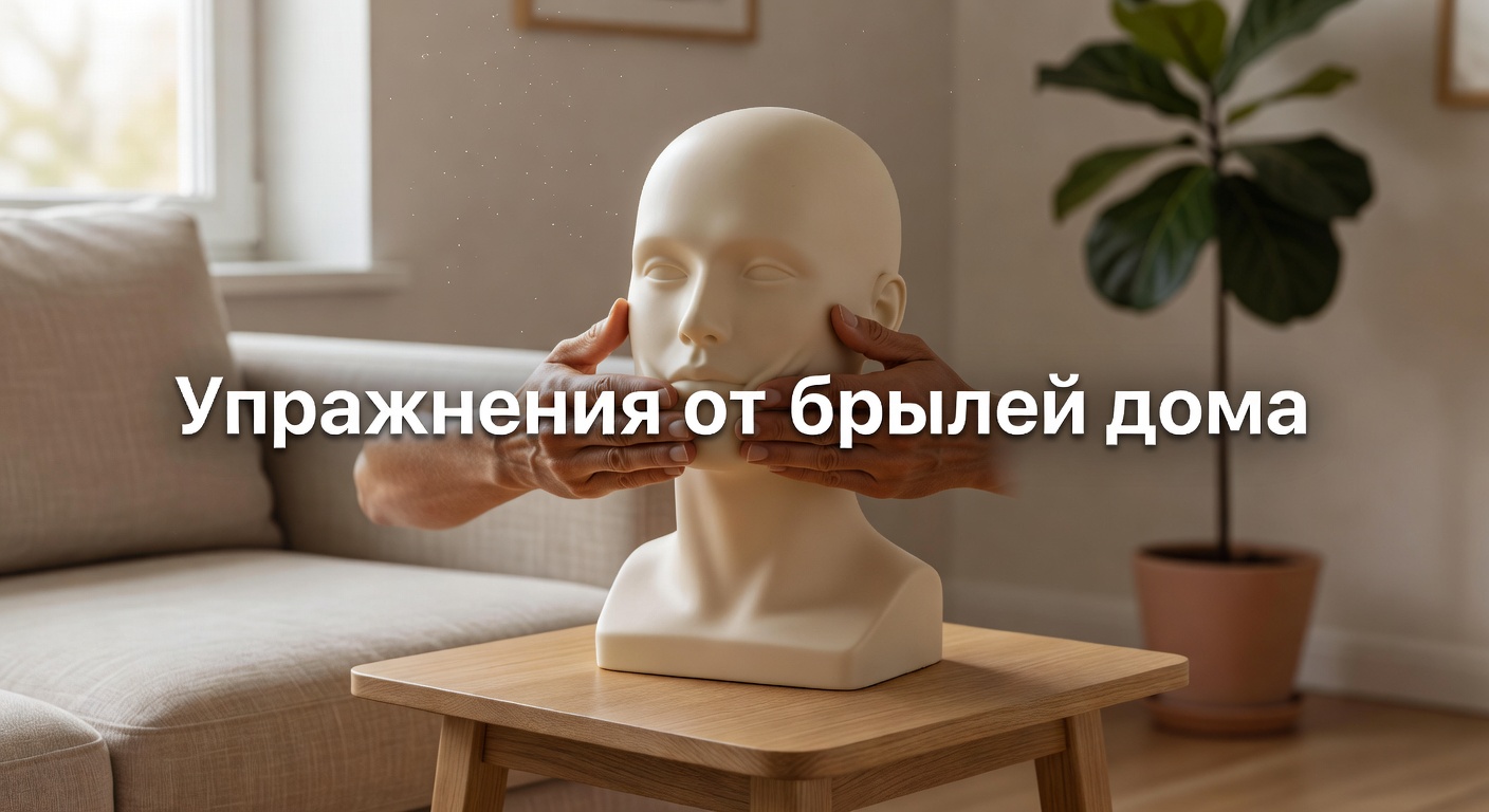 упражнения от брылей — Как быстро убрать брыли на лице. Упражнения от брылей в домашних условиях 2