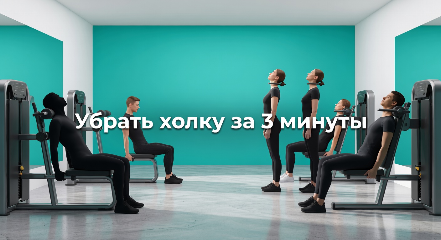 убрать холку быстро — Как быстро убрать холку за 3 минуты Простое и эффективное упражнение!