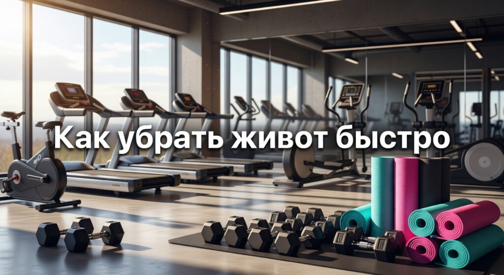 как быстро убрать живот — Как быстро убрать живот? Самые действенные способы✅
