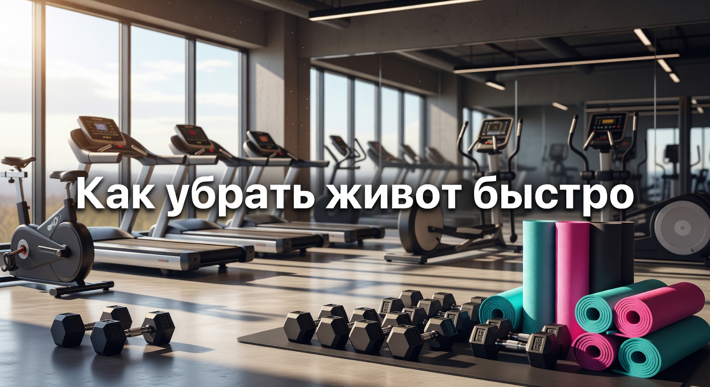 как быстро убрать живот — Как быстро убрать живот? Самые действенные способы✅