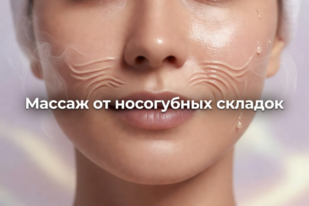 Массаж от носогубных складок — Как избавиться от носогубных складок при помощи массажа?
