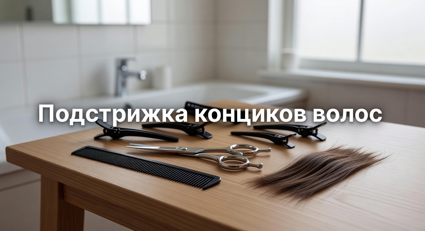 стрижка кончиков волос дома — Как подстричь кончики волос в домашних условиях. Пошаговая инструкция для новичка. Стрижка от мужа.