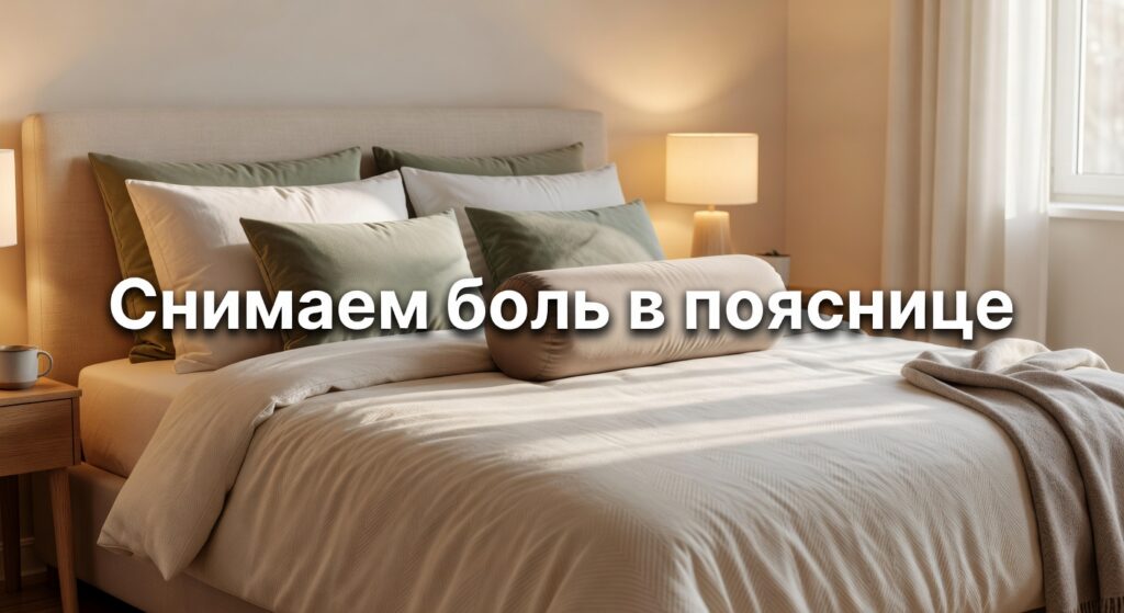 упражнения от боли в пояснице — Как снять боль в пояснице, не вставая с постели. 5 эффективных упражнений для спины.