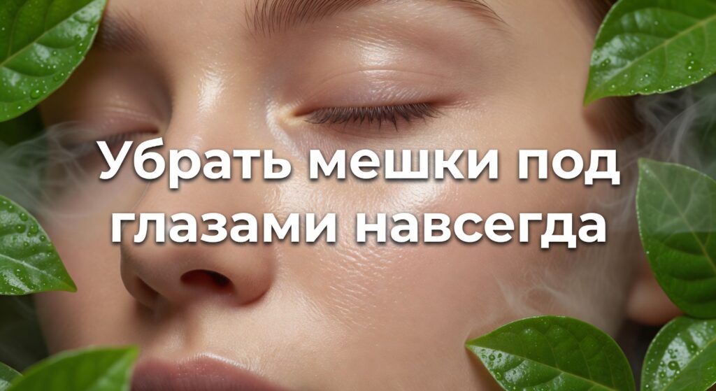 убрать мешки под глазами навсегда — Как убрать мешки под глазами НАВСЕГДА? 🧐