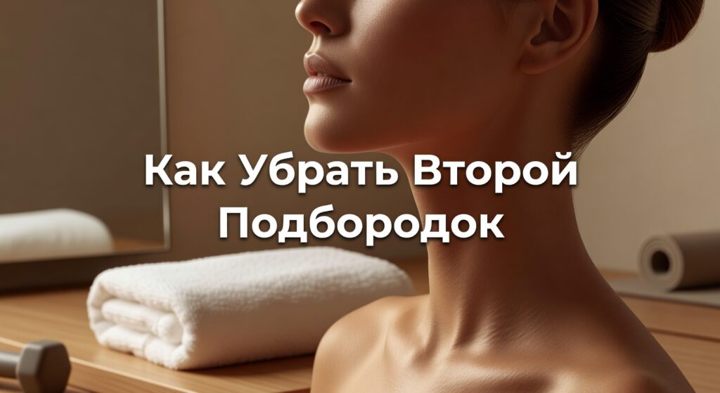 убрать второй подбородок — Как УБРАТЬ ВТОРОЙ ПОДБОРОДОК! Простые упражнения для ОВАЛА лица
