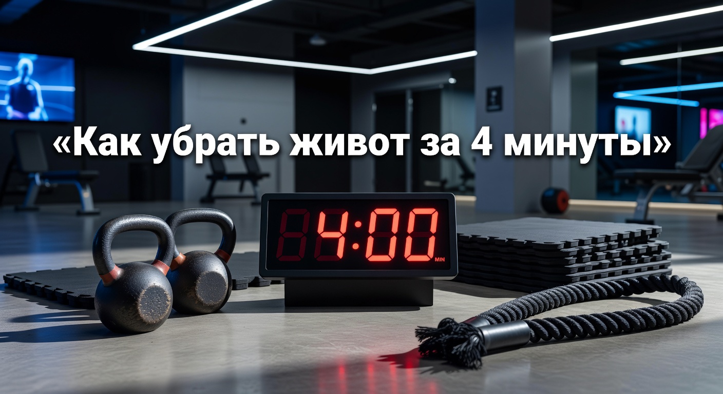 протокол Табата для живота — Как убрать живот за 4 минуты? ПРОТОКОЛ ТАБАТА!